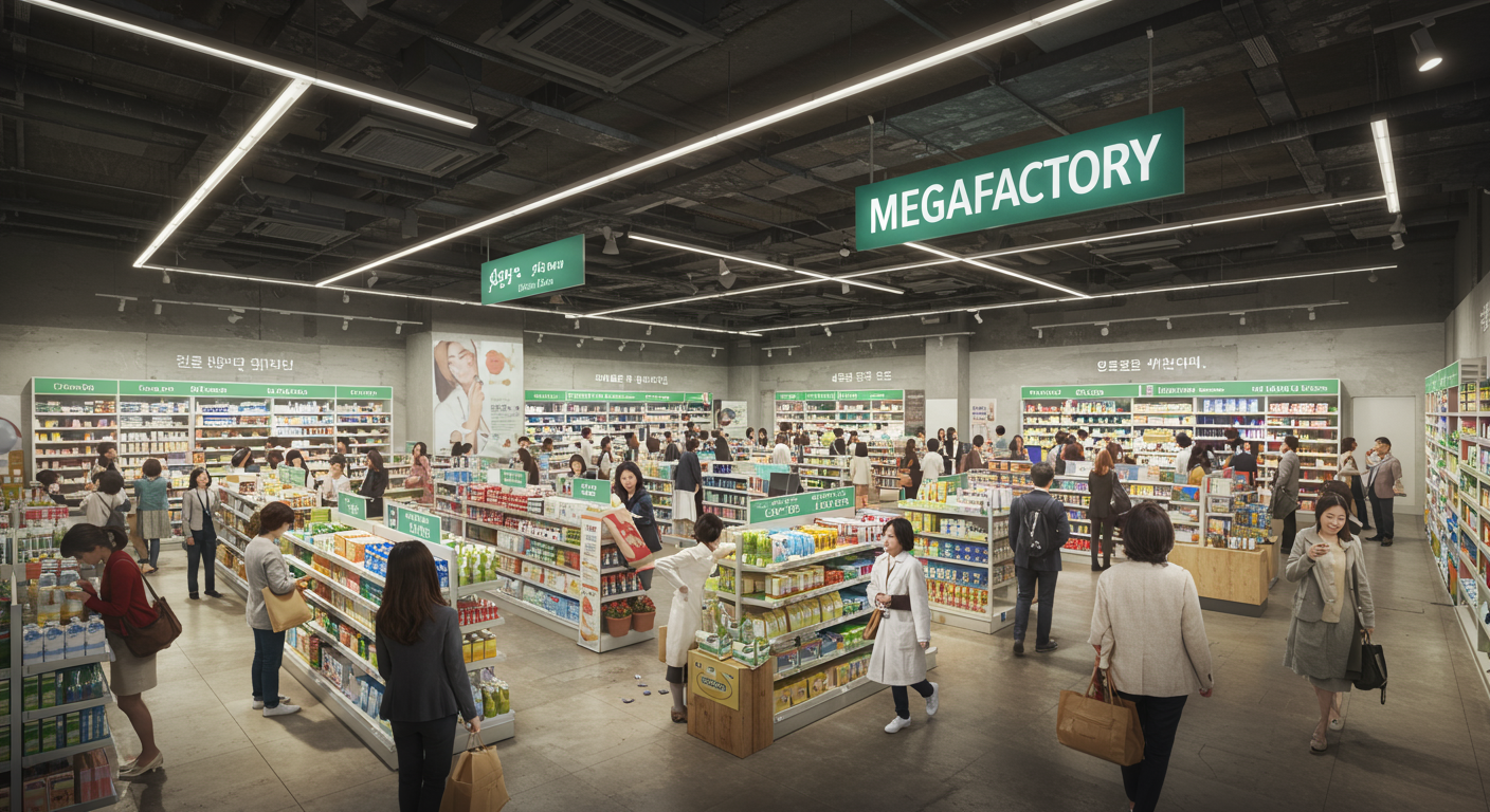 성남 창고형약국, 메가팩토리란?