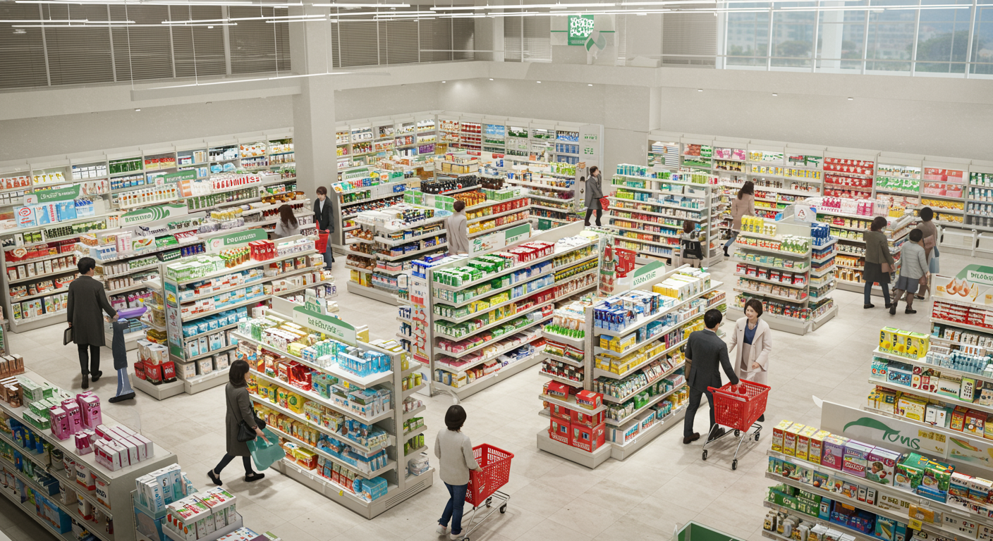 마트처럼 쇼핑하는 약국, 어떤 모습일까?