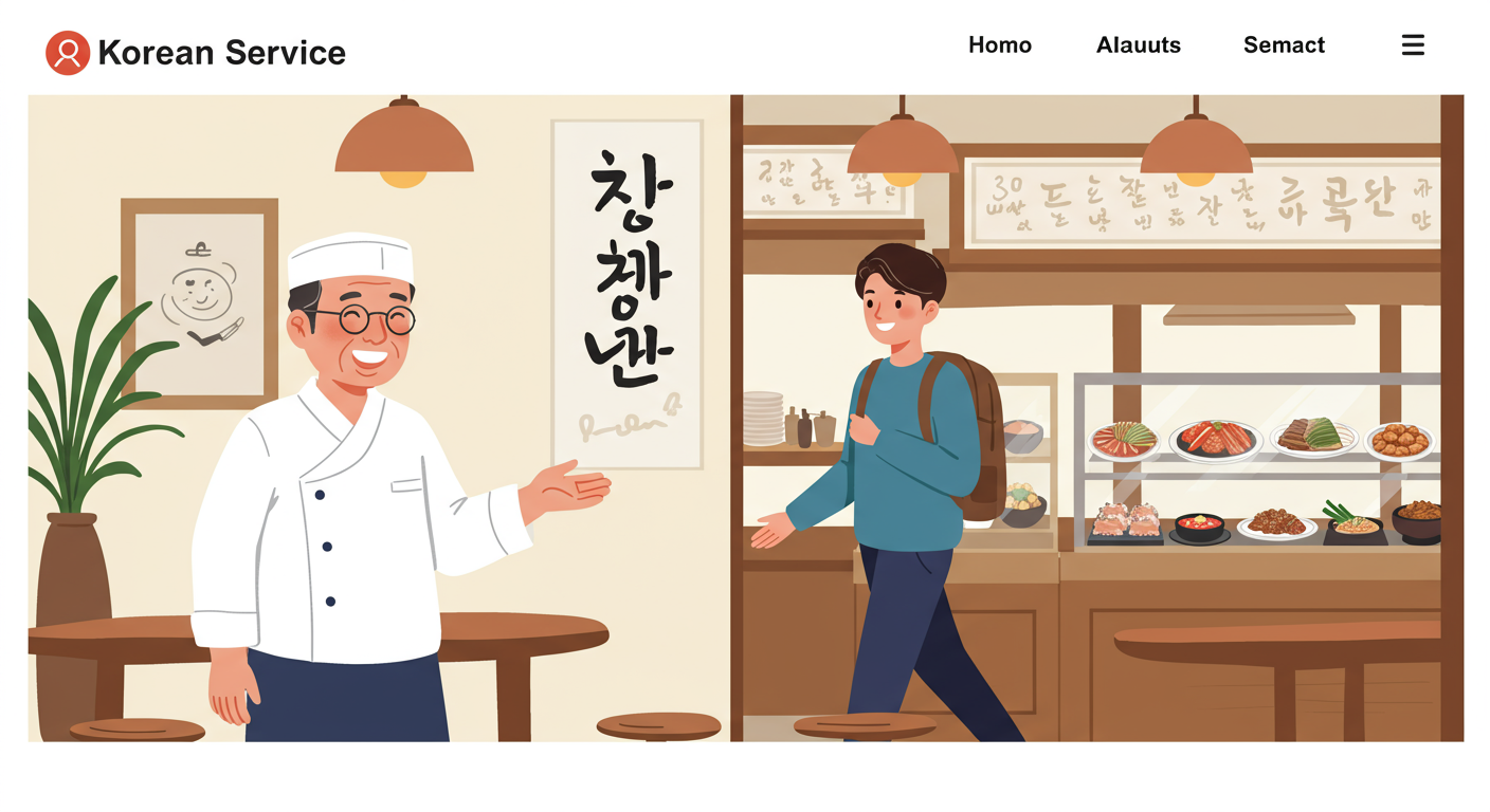 관광지 1인 손님, 이제는 배려가 필요해요