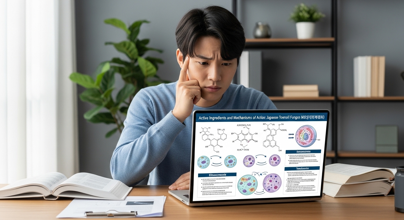 일본발톱무좀약, 어떤 성분으로 무좀을 물리치나요? 🔬