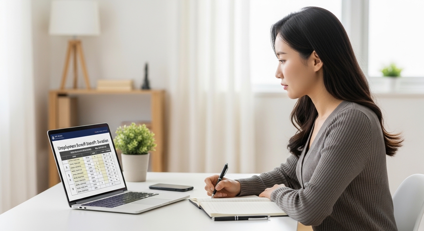 2025~2026년 실업급여 소정급여일수, 한눈에 확인해요