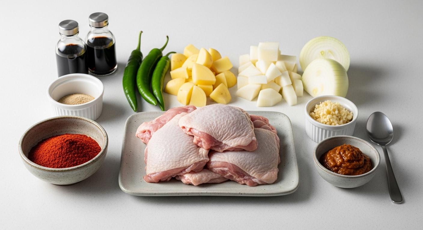 류수영 순살 닭볶음탕: 재료 준비부터 달라요!