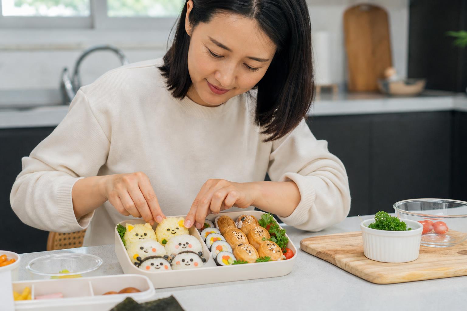 메인 탄수화물: 주먹밥·김밥·유부초밥