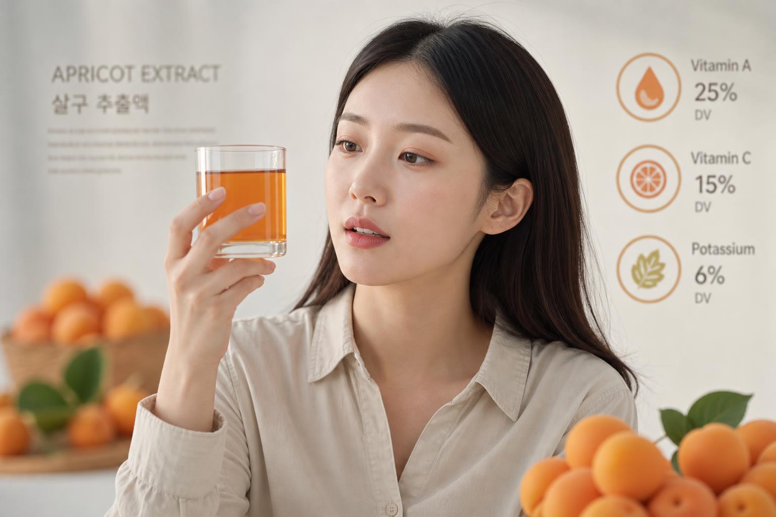 살구액기스, 어떤 성분들이 특별할까요?