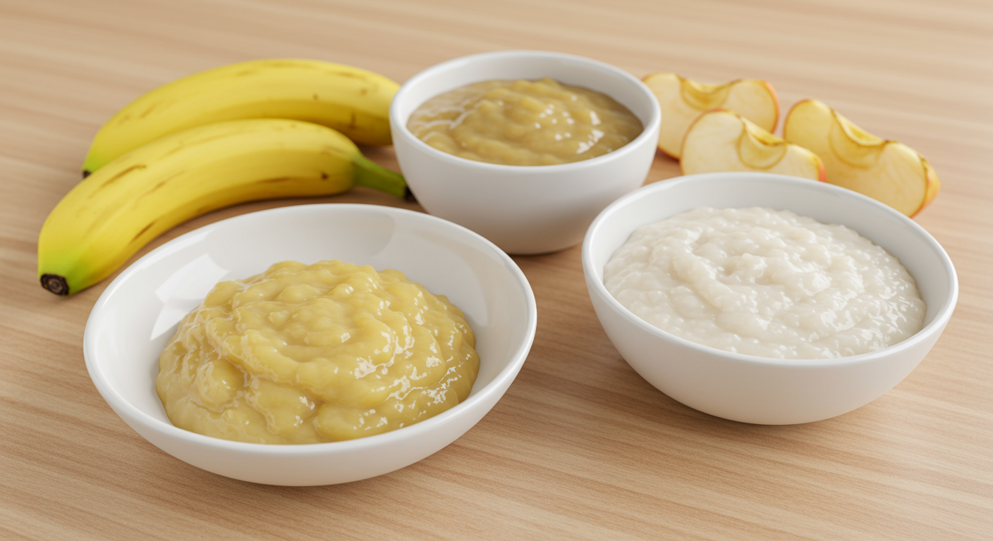 회복에 도움 되는 아기 장염 좋은 음식들 🍚