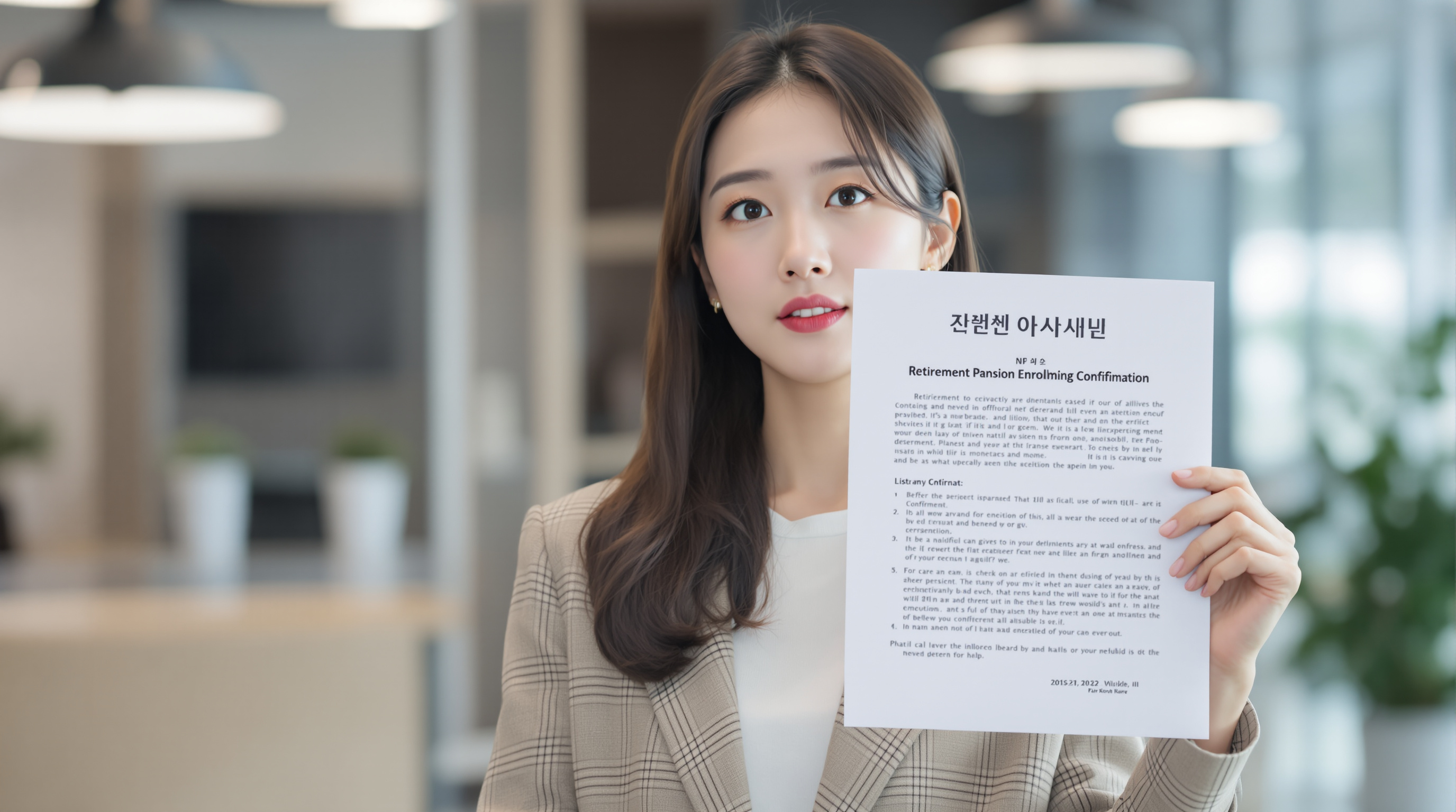 퇴직연금 가입 확인서, 대체 뭘까요?