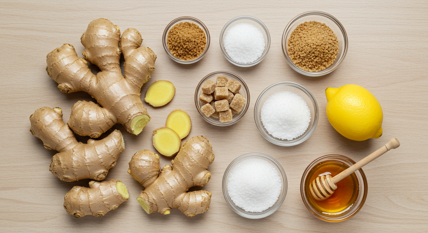 알토란 생강청, 만들기 위한 준비물!