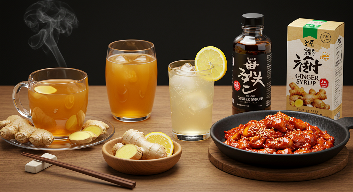 알토란 생강청, 이렇게 활용해봐요!