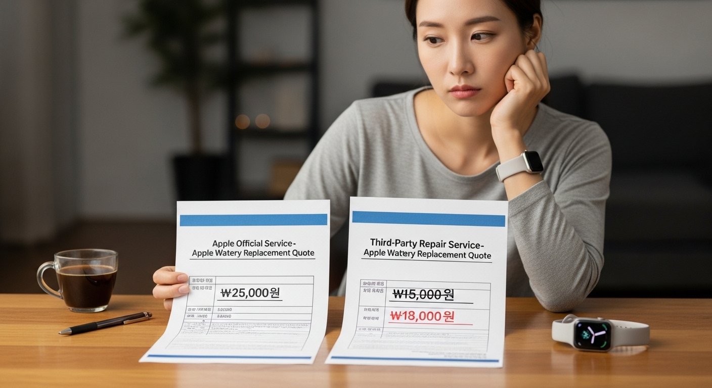 애플워치 배터리 교체, 얼마나 들까요? 공식 vs 사설 비교 💸