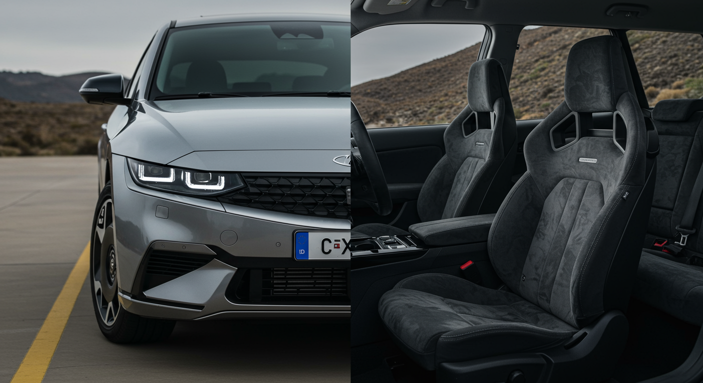 아이오닉 6N 디자인 & 실내, 뭐가 다를까요?