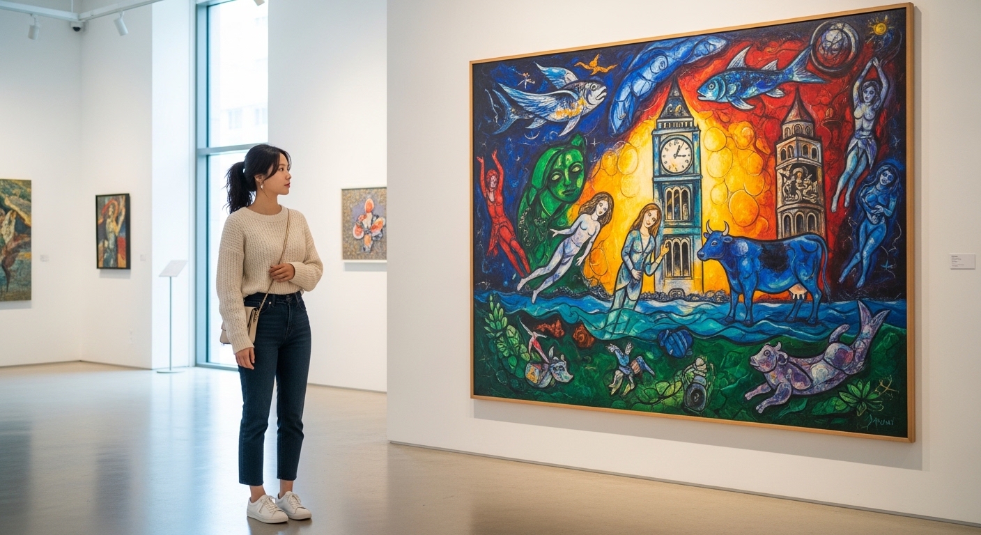 마르크 샤갈 화가의 배경과 화풍 특징