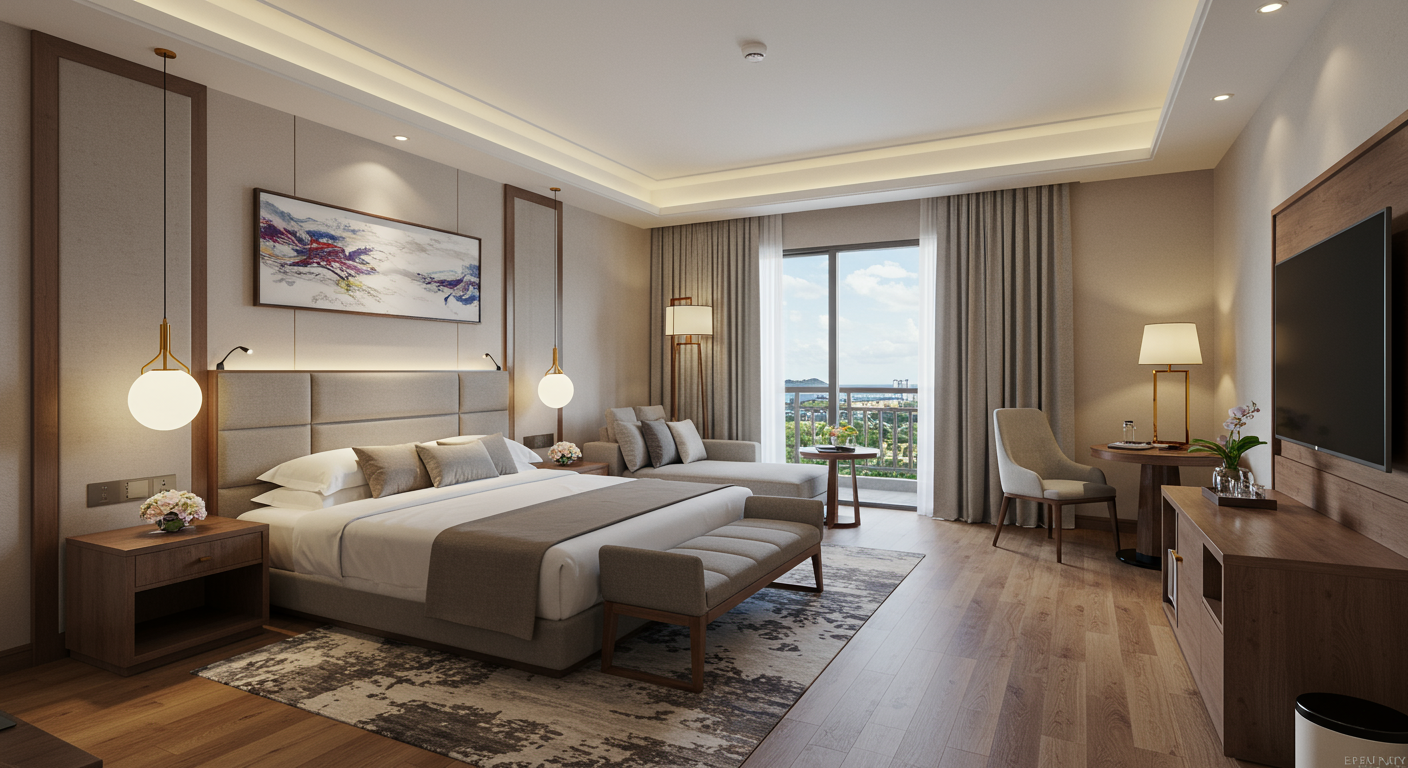 편안함의 절정! 크라운플라자 객실과 시설