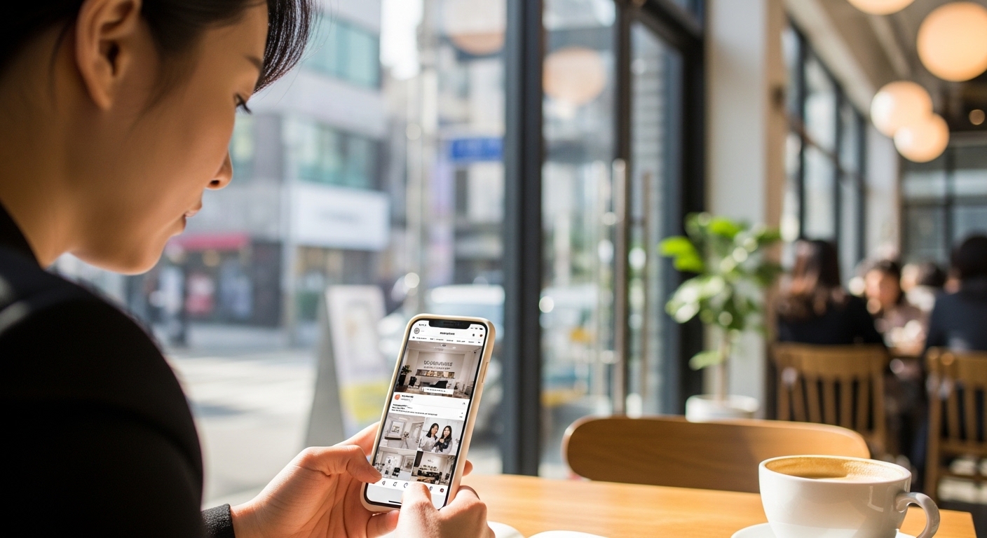 인스타그램으로 예약? 이렇게 진행돼요!