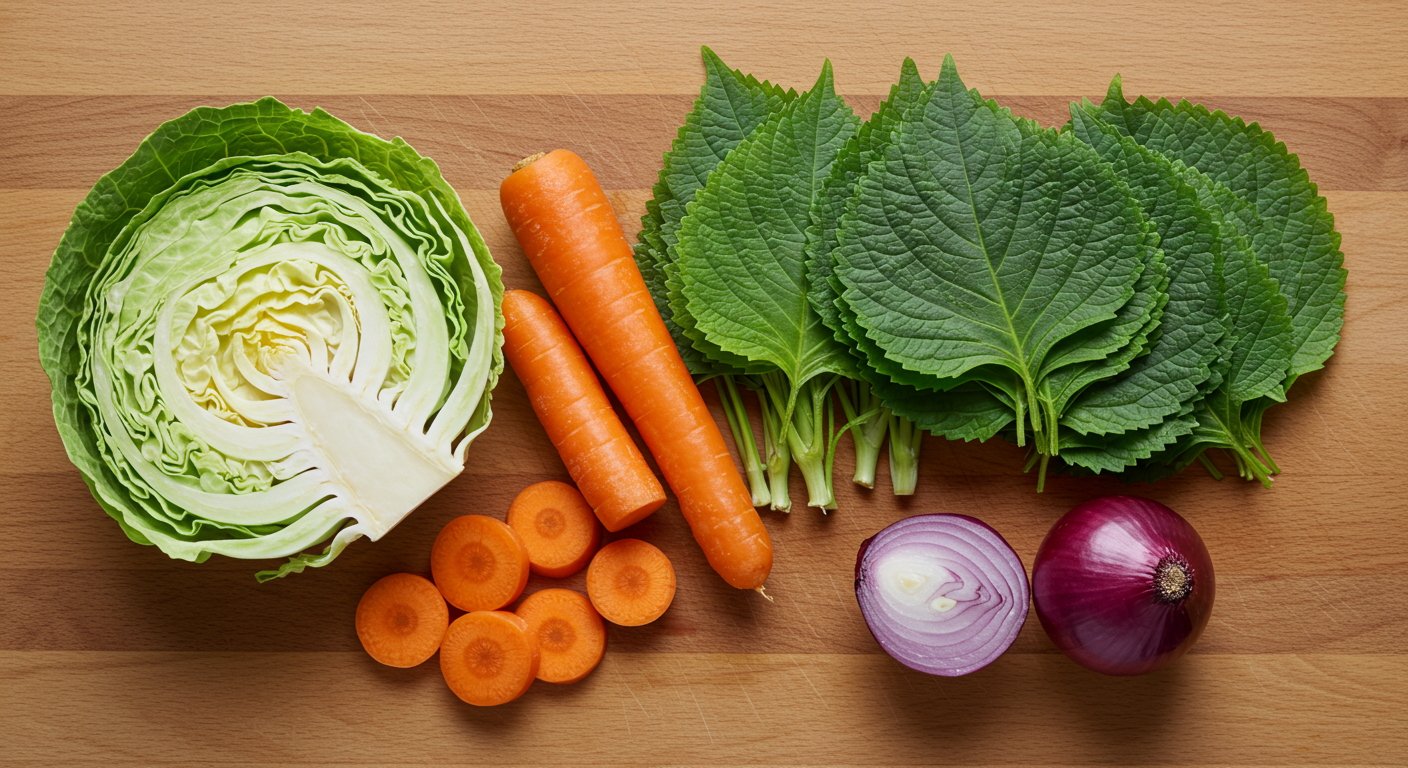 맛있는 양배추라페, 재료부터 준비해볼까요?