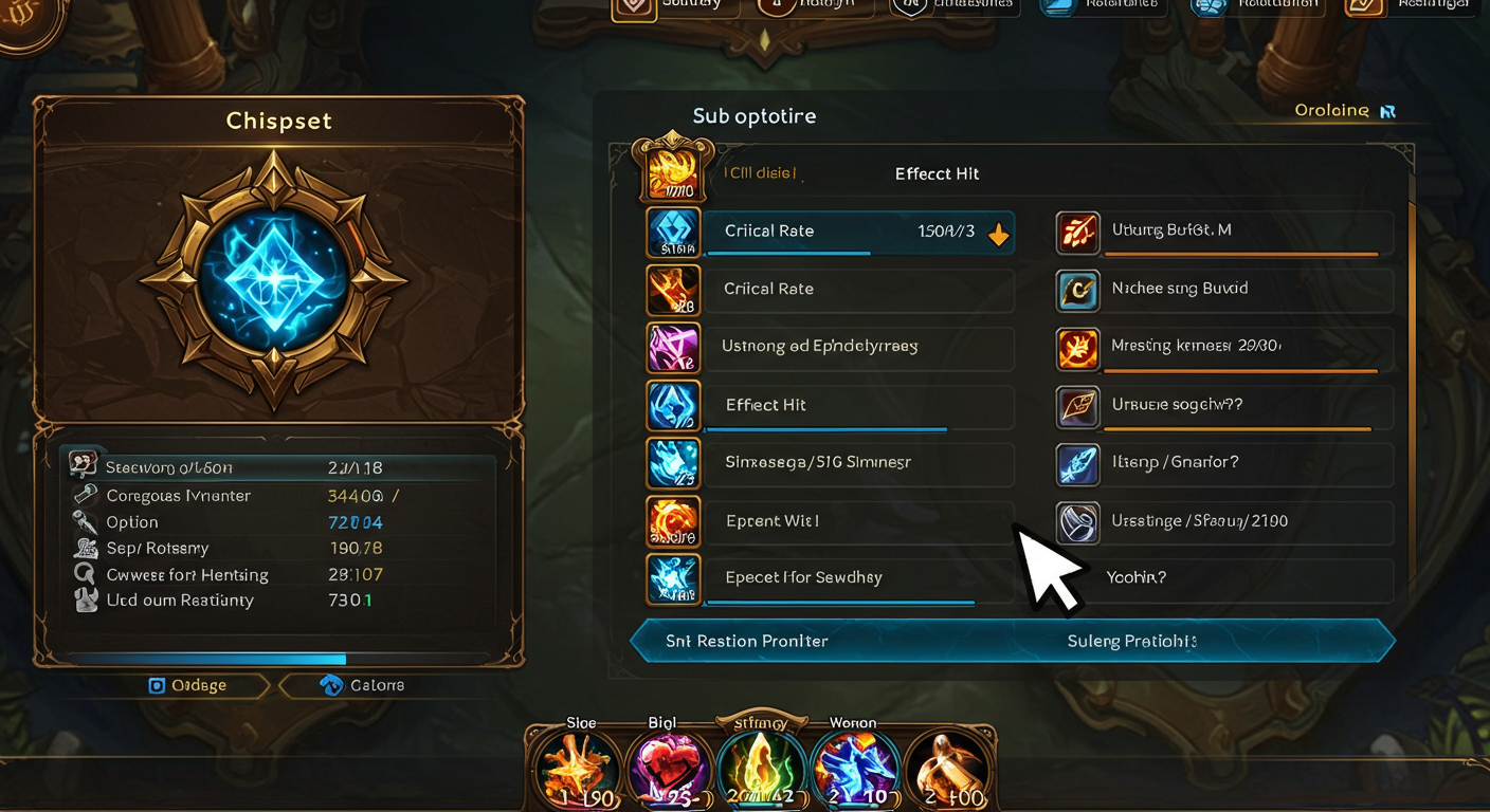 칩셋 옵션, 뭐가 중요할까요?