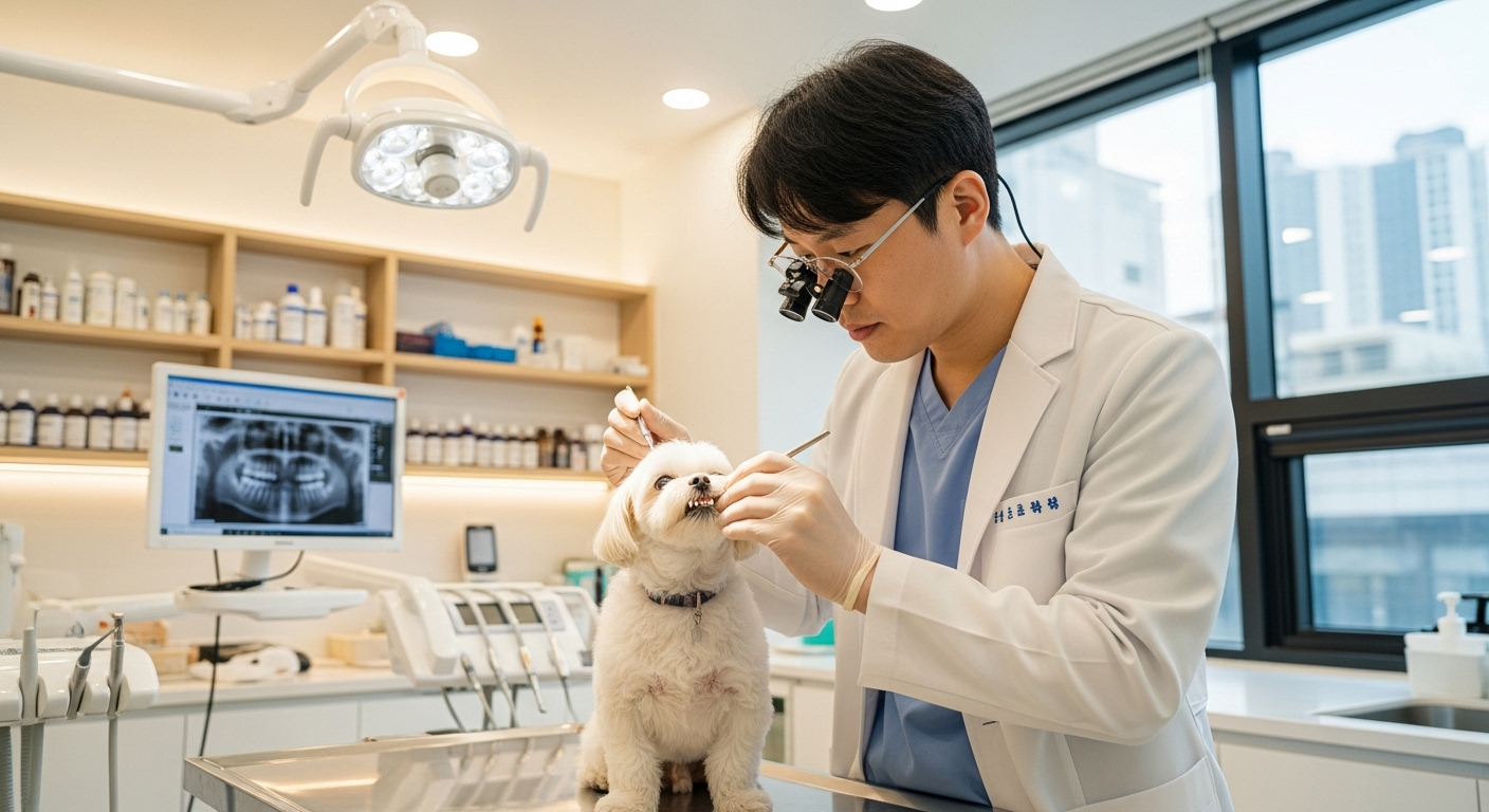 강아지 스케일링, 주기가 어떻게 되나요?