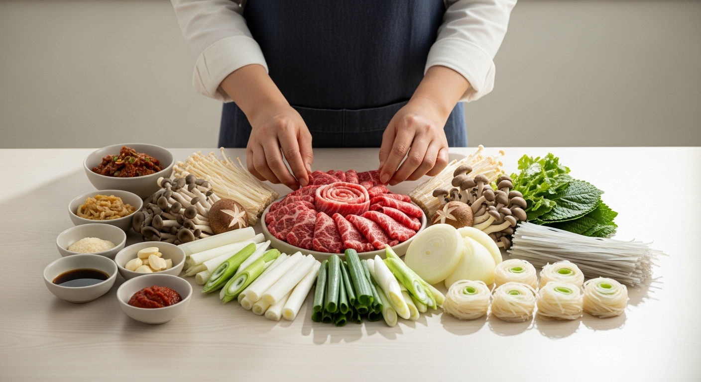 소불고기전골, 어떤 재료가 필요할까요?