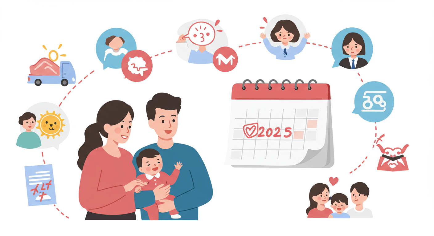 2025년 육아휴직급여, 뭐가 달라지나요?