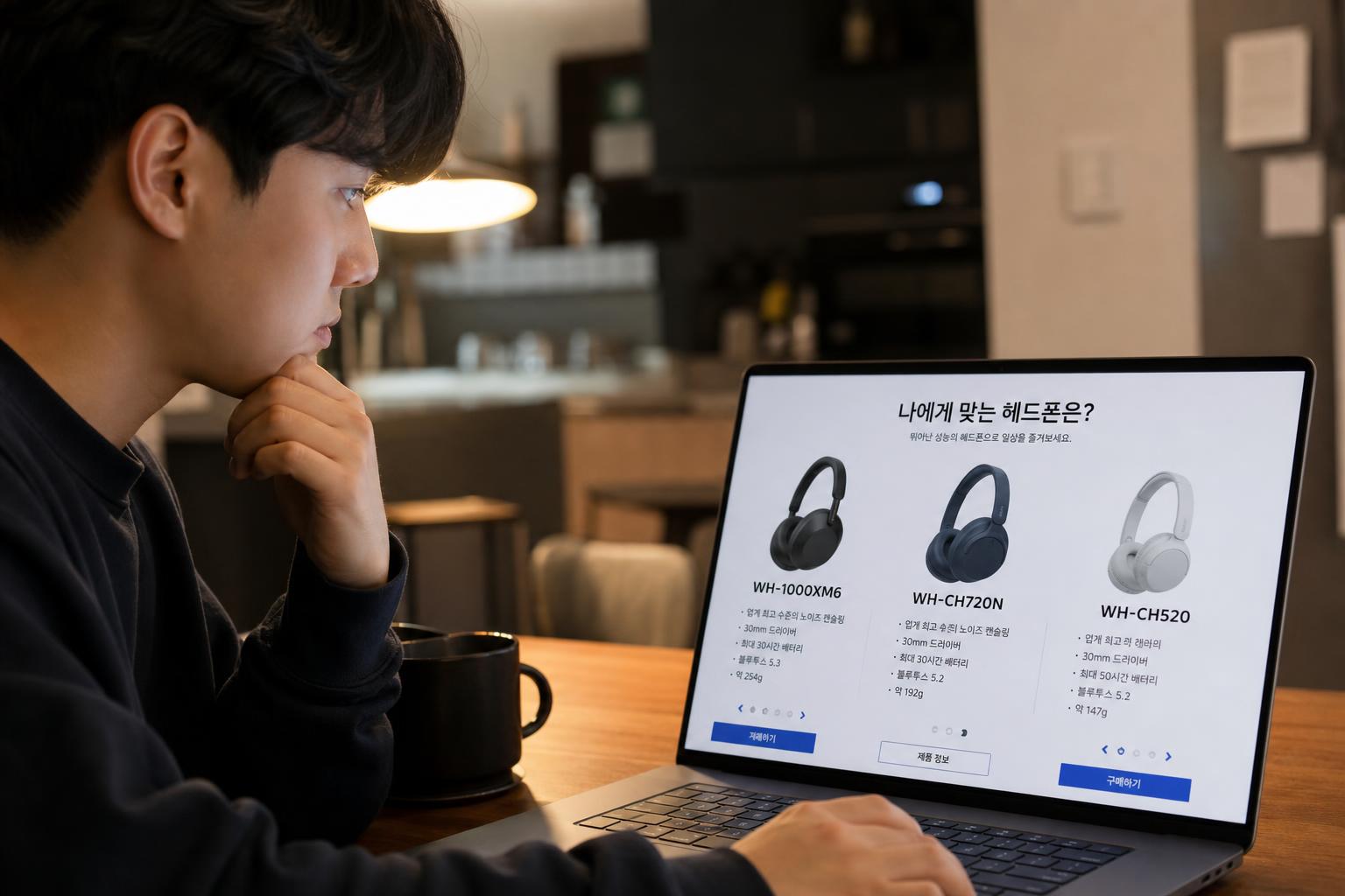 내게 맞는 소니 헤드셋은? (XM6와 다른 모델 비교)