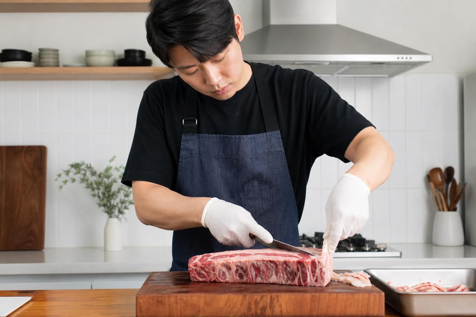부드러운 소갈비찜의 시작: 손질과 핏물 제거 비법
