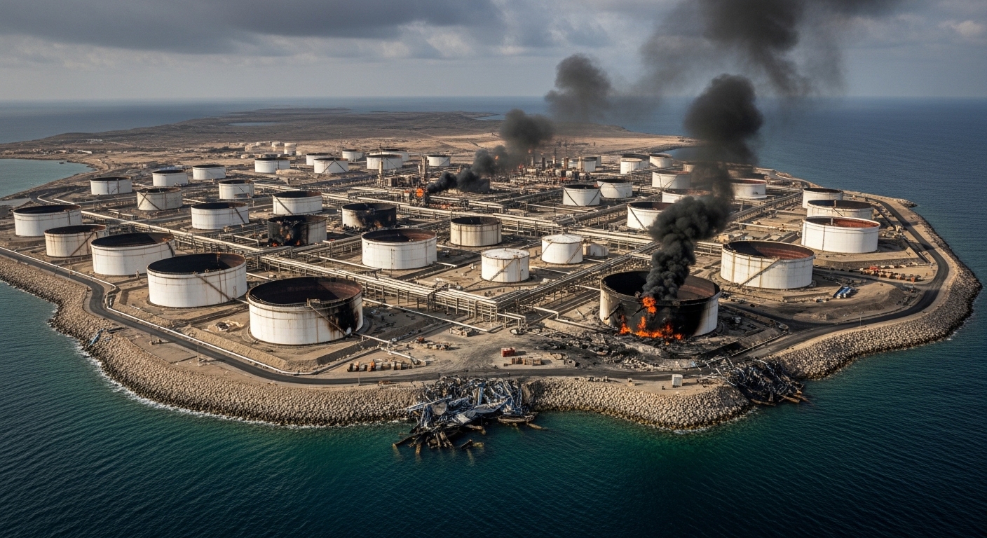 전쟁의 한복판에 섰던 하르그섬