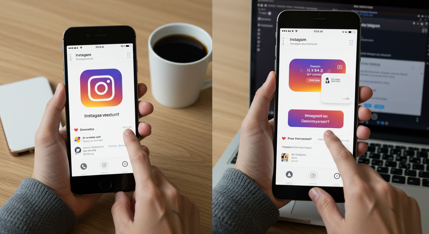 모바일/PC에서 인스타계정 비활성화하는 법