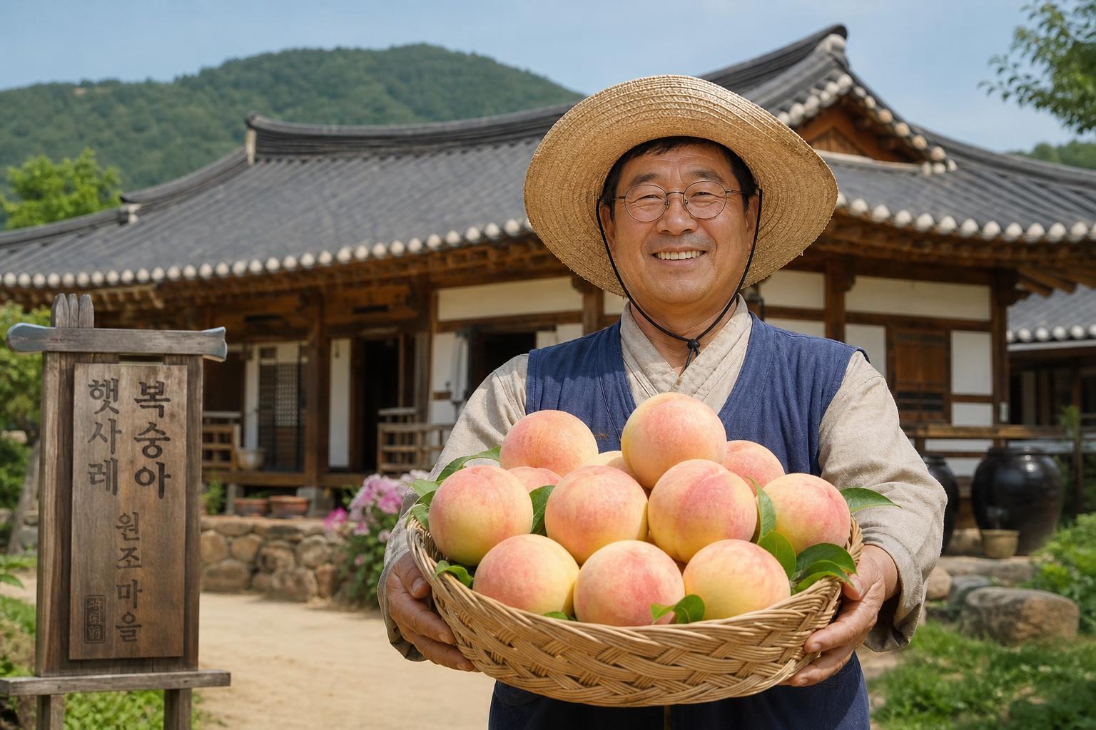 햇사레복숭아의 특별한 역사와 시작