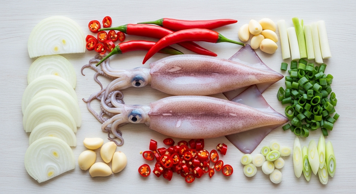 재료 준비: 2인분 기준으로 알아봐요!