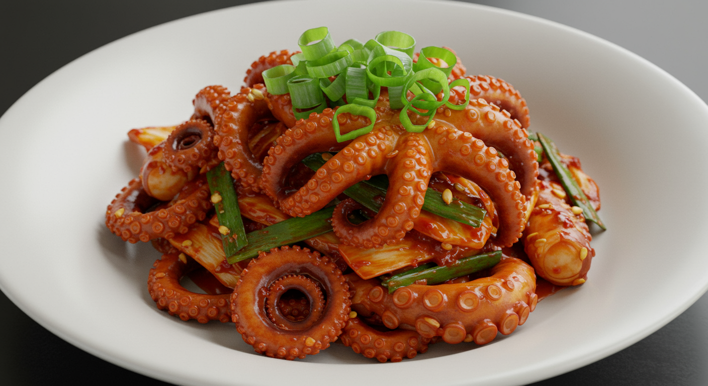 잊을 수 없는 그 맛! 무교동 낙지볶음의 매력