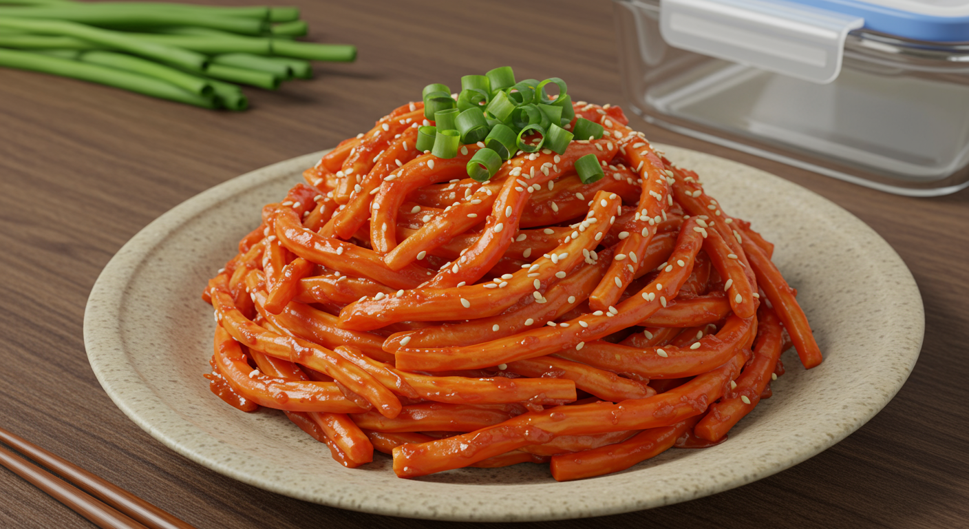 가지무침, 더 맛있게 즐기는 마무리와 보관법