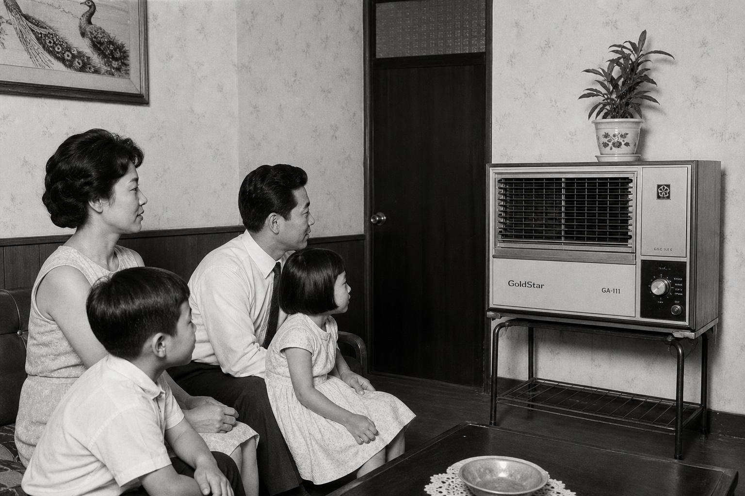 한국 에어컨의 시작과 바람 조절 기술의 발전