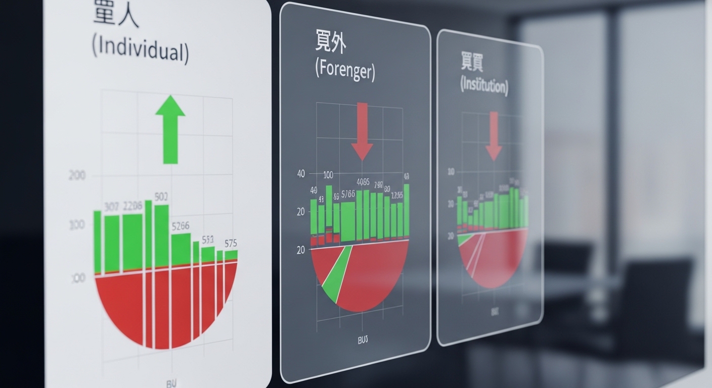 수급 동향 분석: 개인 투자자 vs 외국인/기관
