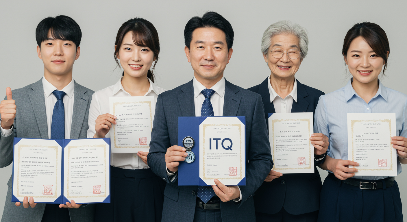 누구나 쉽게 따는 사무 자격증, ITQ