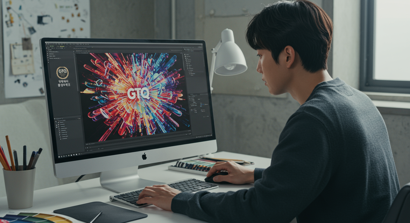디자인 감각 뽐내기! 그래픽기술자격 (GTQ)