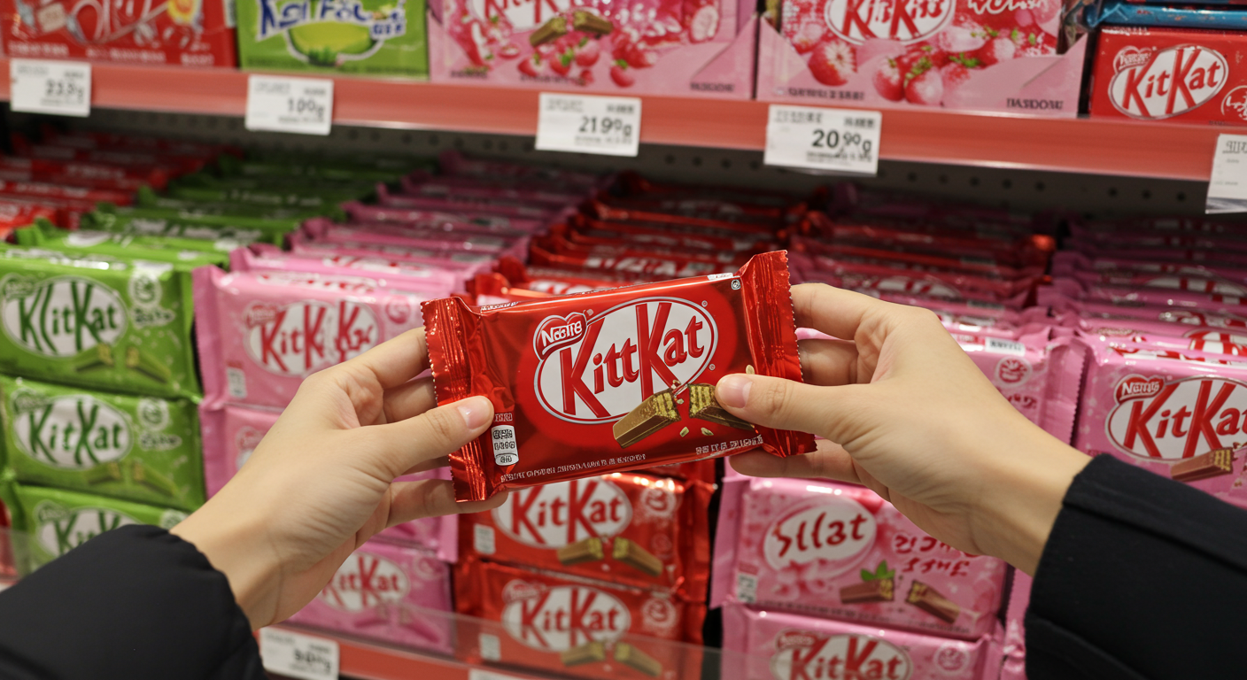 日本限定零食大搜罗：KitKat与更多美味！