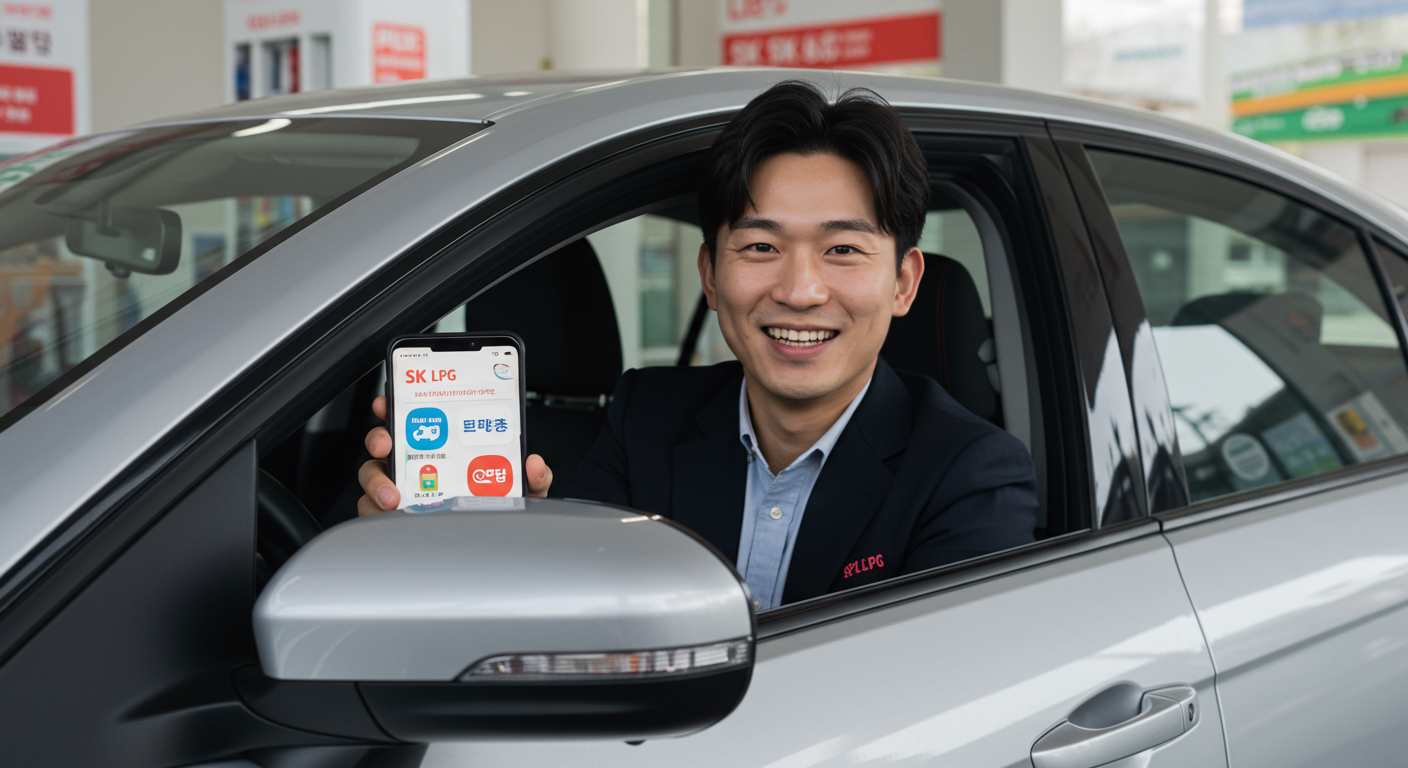 SK LPG 행복충전 제휴 서비스와 할인
