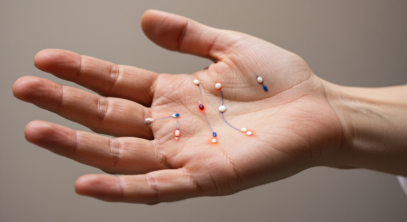 손지압점, 우리 몸의 신비로운 스위치!