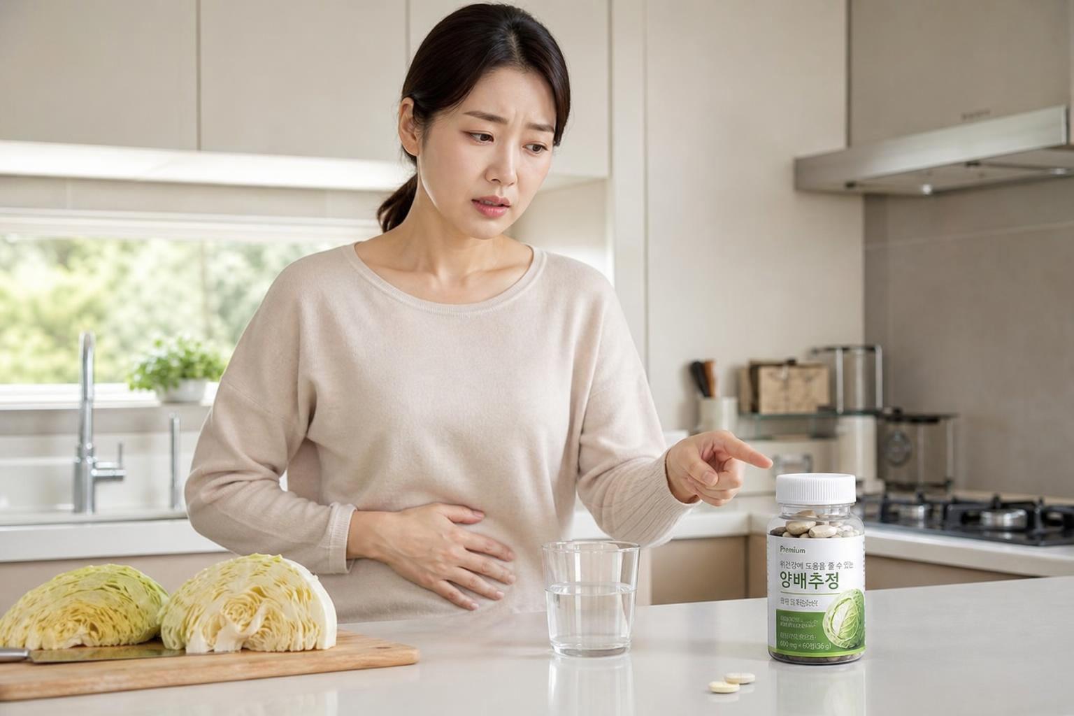 양배추환의 대표적인 효능, 위장 건강에 정말 좋을까요?