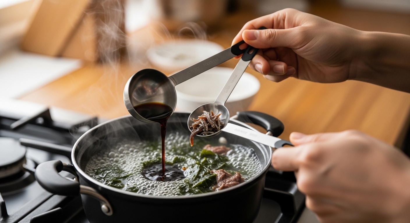 백종원 미역국, 간 맞추기 비법은?