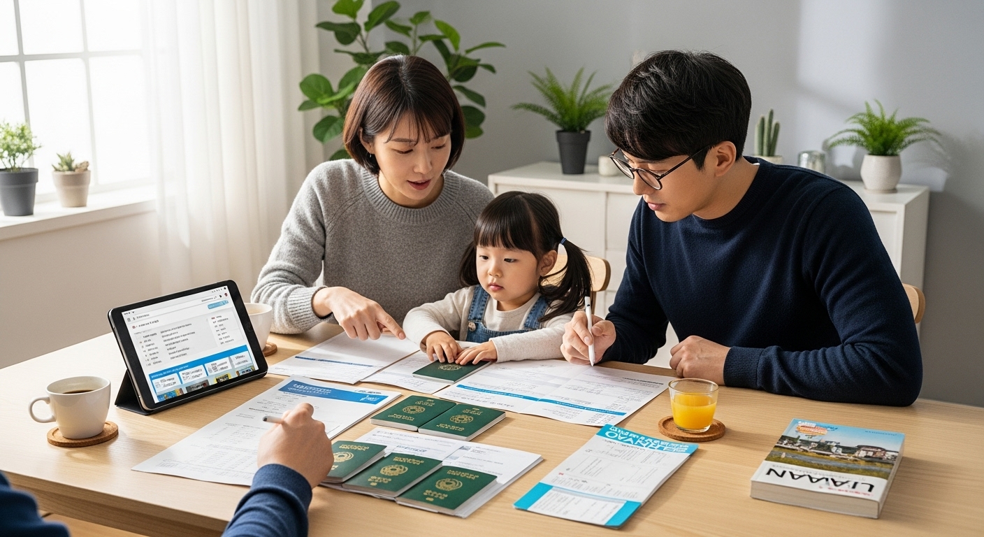 비짓재팬 등록 전 준비물은 무엇인가요?