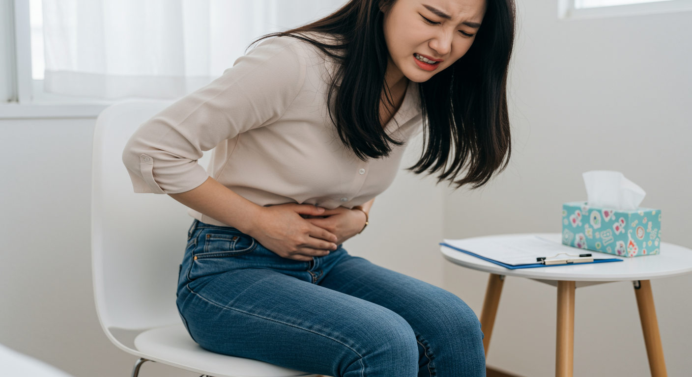 여자라면 주목! 난소 및 자궁질환의 신호