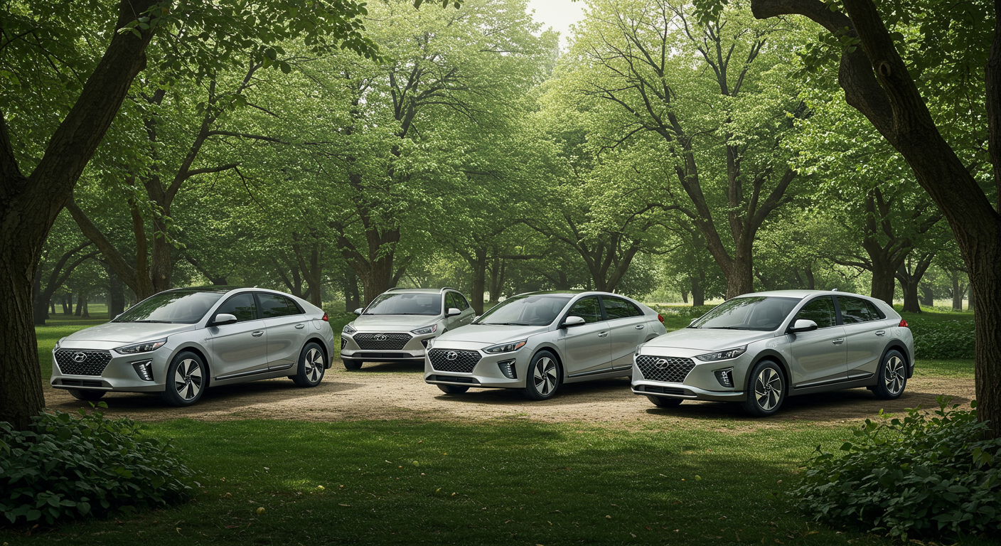 현대자동차의 특별한 친환경차들을 만나요