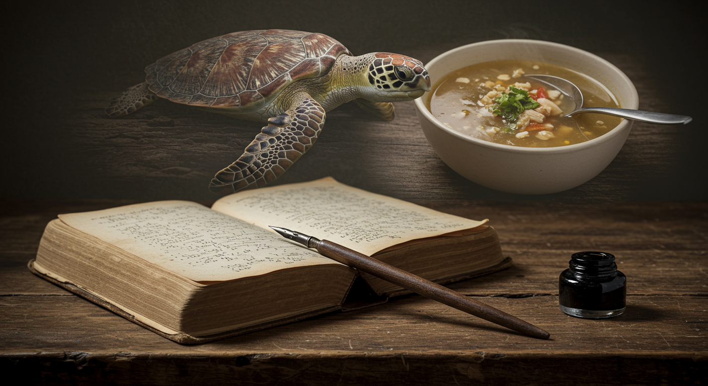 바다거북스프는 어떻게 시작되었을까요? 📜