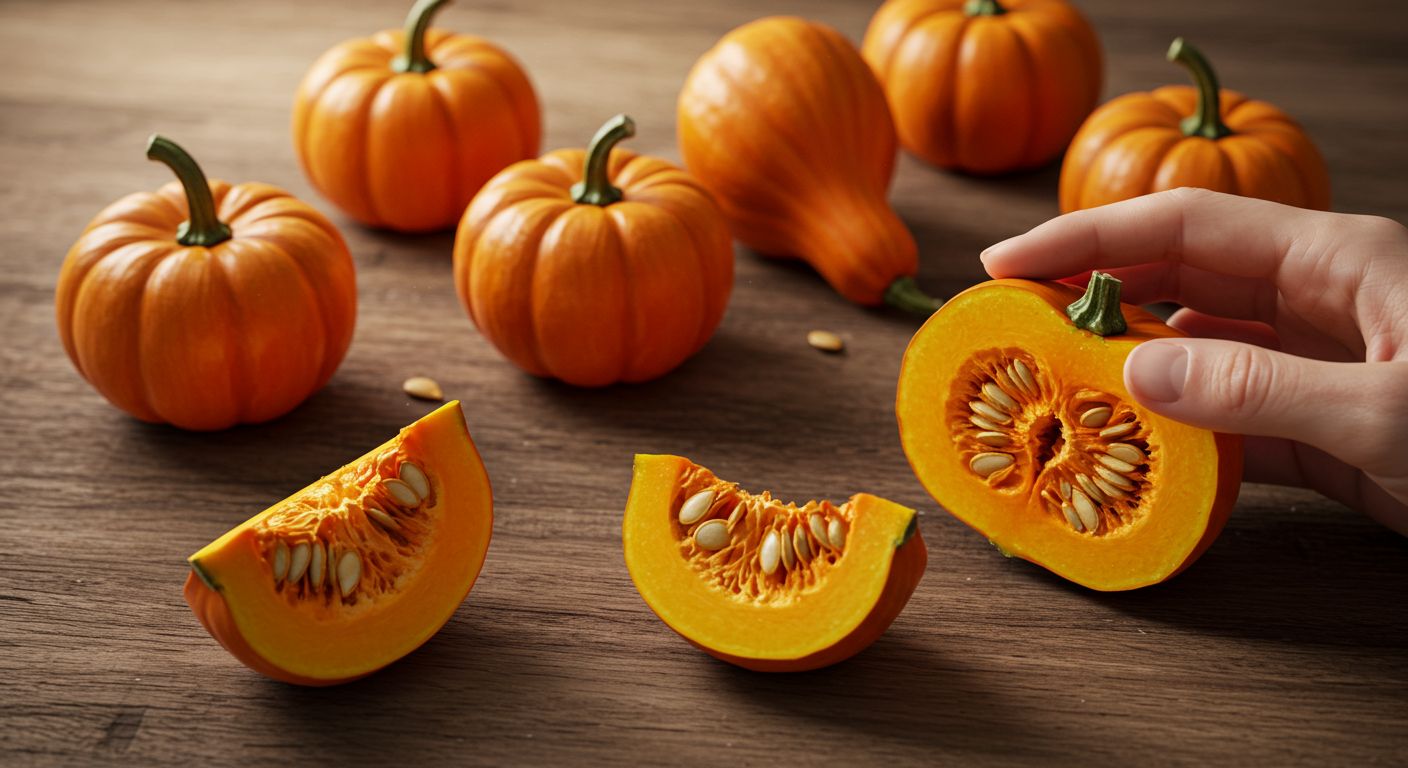 미니 단호박의 숨겨진 영양 보물