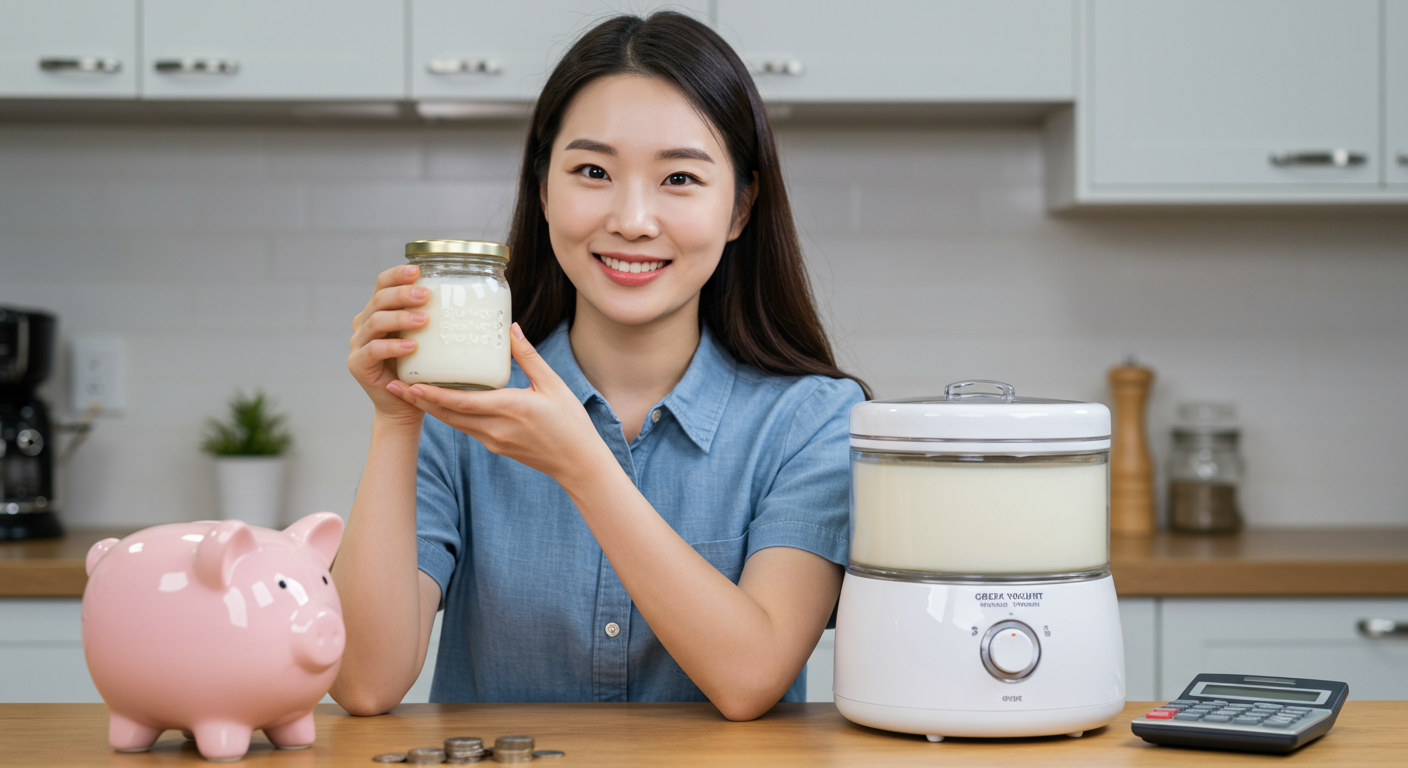 우리 집 경제도 살리는 그릭 요거트메이커!