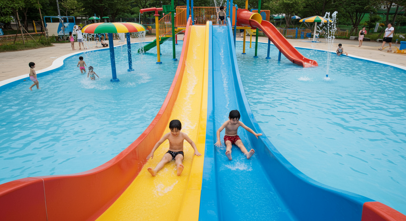 신나는 물놀이! 어떤 시설들이 있을까요?