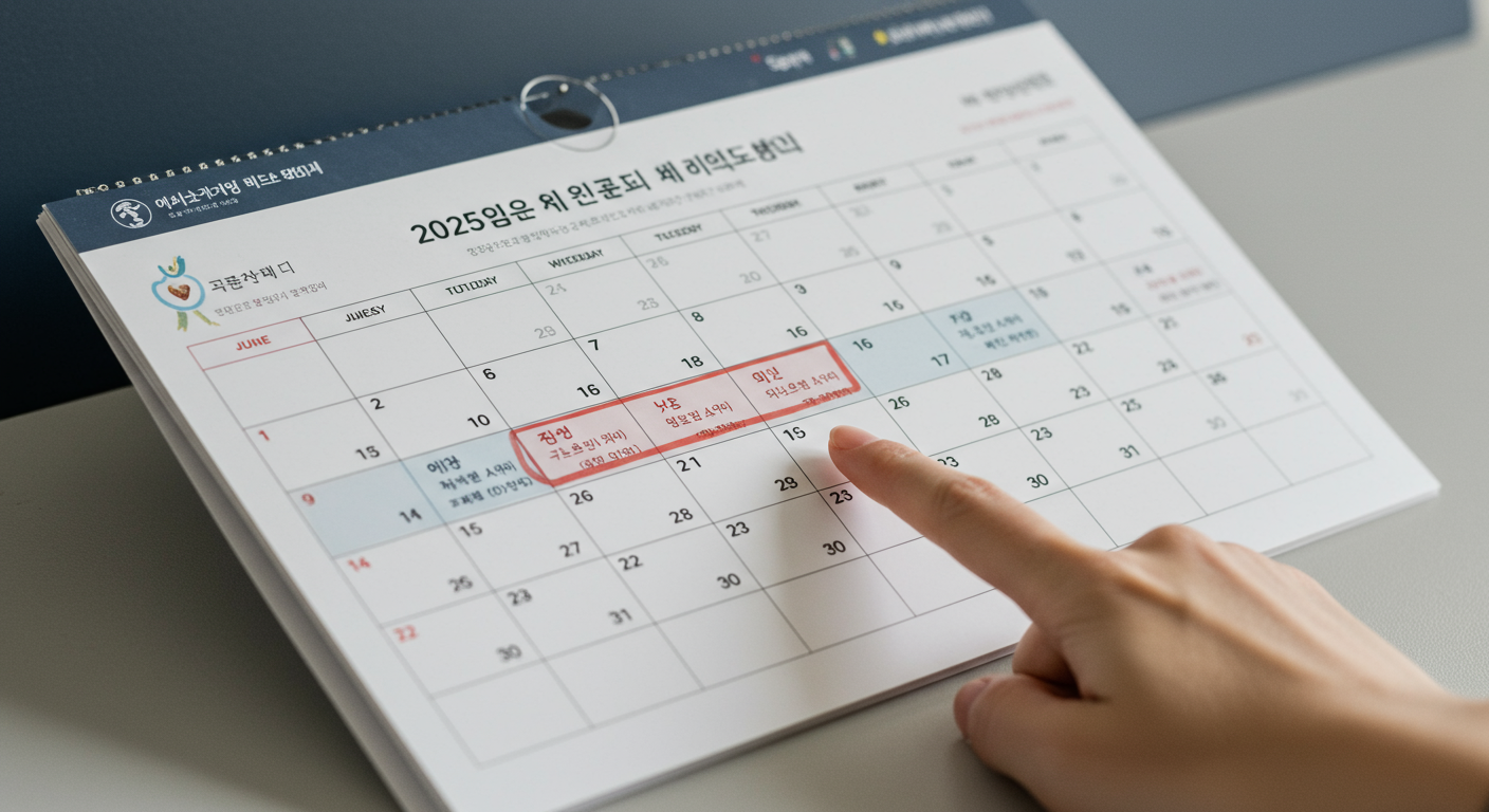 2025년 운영 일정과 이용 시간 자세히 알아봐요!