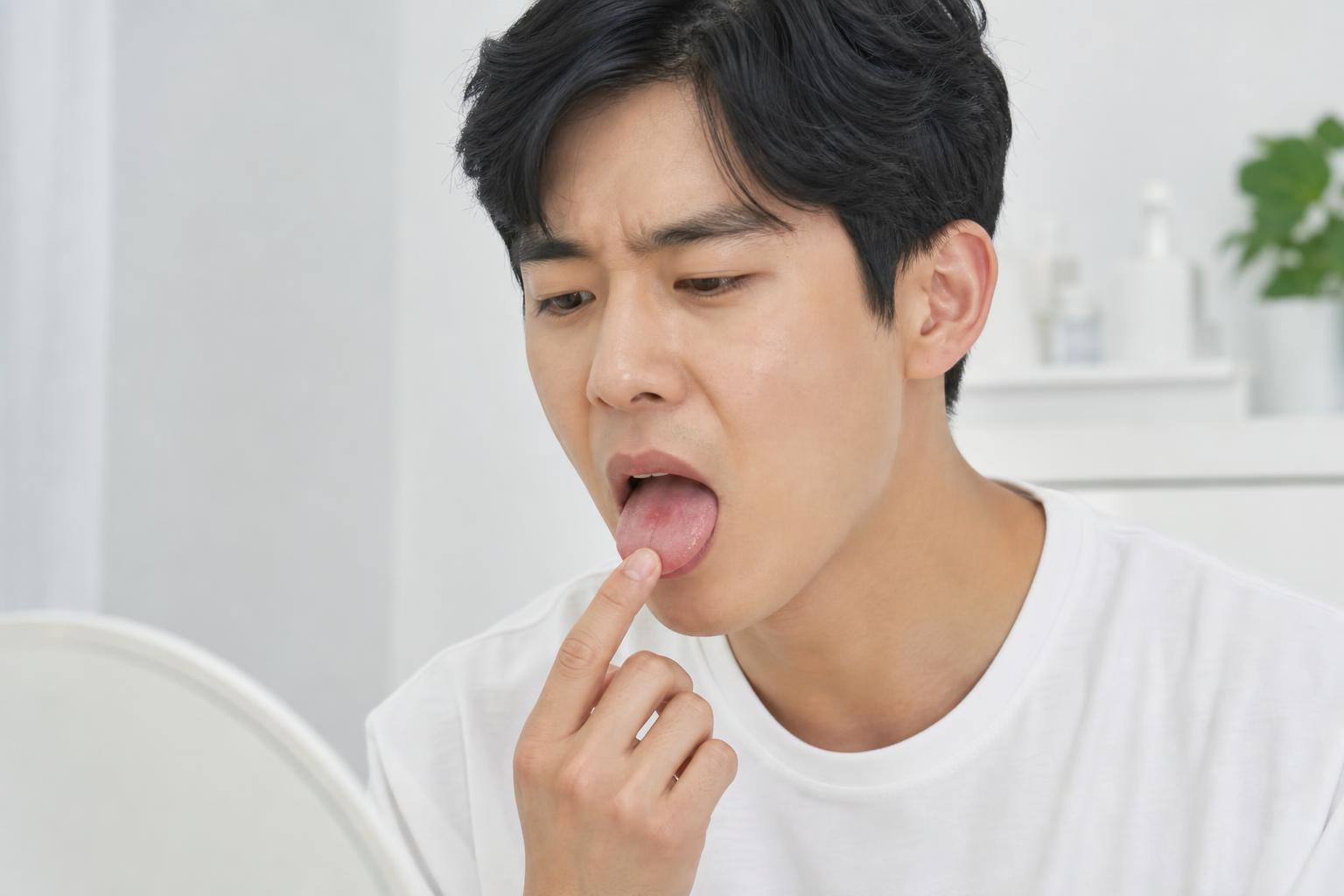 혓바늘이 생기는 주요 직접 원인들