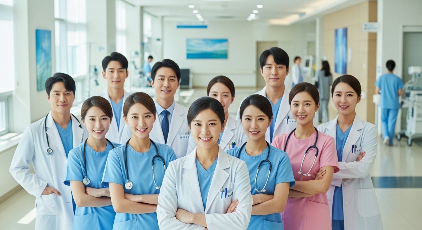 다양한 전문 분야의 의료진 ✨