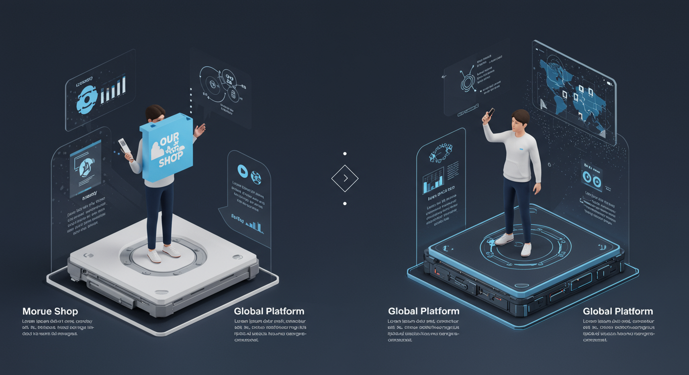 다른 플랫폼과 비교하면 어떨까? 더 우리샵의 차별점